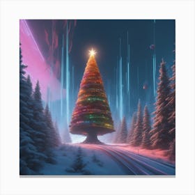 Christmas Tree 15 Canvas Print