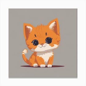 Cute Kitten 7 Canvas Print