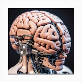 Robot Brain Canvas Print