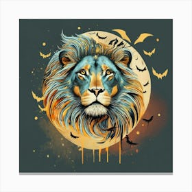 Lion Painting Canvas Print