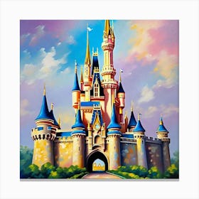 Cinderella Castle 62 Canvas Print