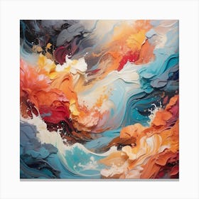 Abstract Painting 3 Canvas Print