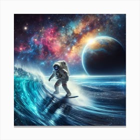 Astrosurfing 2.0 © Canvas Print