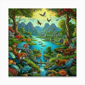 Forest 1 Canvas Print