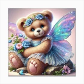 Fairy Teddy Bear 1 Canvas Print