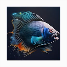 Fish In The Sea Canvas Print
