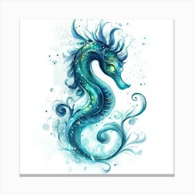 Seahorse 4 Canvas Print