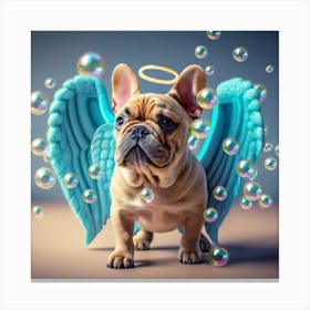 Angel Dog Canvas Print