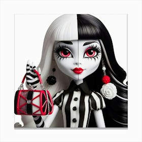 Monster High Doll Canvas Print