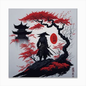 Samurai Warrior 2 Canvas Print