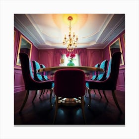 Dining Room beautiful Canvas Print