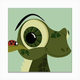 Lizard Graphic Animal Art Print Leinwandbild