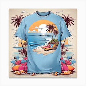 T - Shirt Design 1 Canvas Print