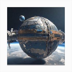 Space Station 108 Canvas Print