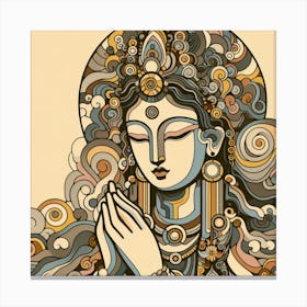 Guan Yin 3 Canvas Print