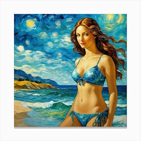 Starry Night rhe Canvas Print