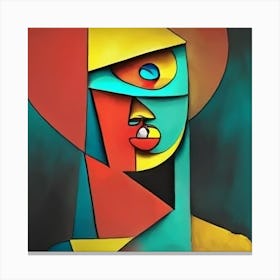 Abstract Painting Canvas Print