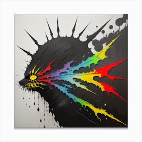 Splatter Painting 1 Canvas Print