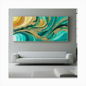 Abstract Painting 2 Canvas Print