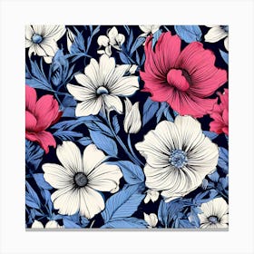 Floral Pattern 8 Canvas Print