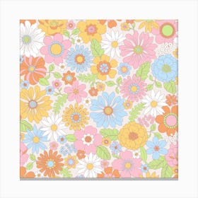 Floral Pattern 5 Canvas Print