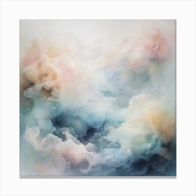 Abstract Of Clouds Canvas Print