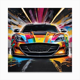 Gt3 car 1 Canvas Print