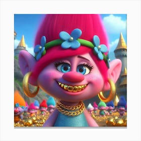 Trolls 10 Canvas Print