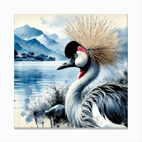 Creative Wild Animal Representation 3 Canvas Print