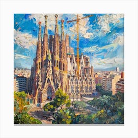 Sagrada Familia 6 Canvas Print