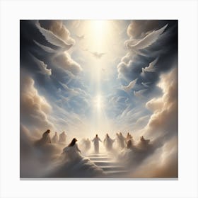 Souls In Heaven Canvas Print