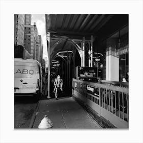 Black And White New York Photography Canvas Print