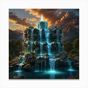 Waterfall 13 Canvas Print