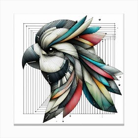 Wild Bird Artwork 6 Canvas Print