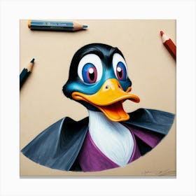 Donald Duck 28 Canvas Print