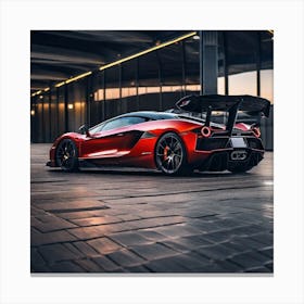 Lamborghini Gt1 1 Canvas Print