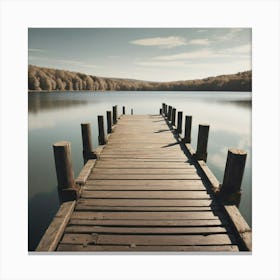 Pier Stock 1 Canvas Print