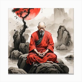 Buddha Meditation Canvas Print