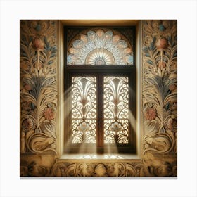 Ornate Window25 Canvas Print