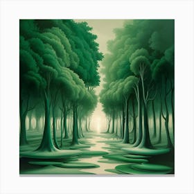 Forest Path 4 Canvas Print