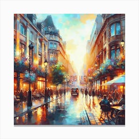 Longing For Carnaby Street (London) Canvas Print