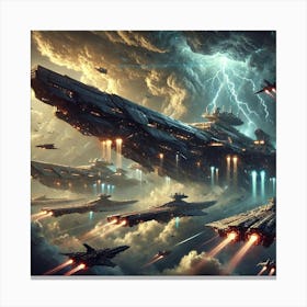 Tempest Armada Canvas Print