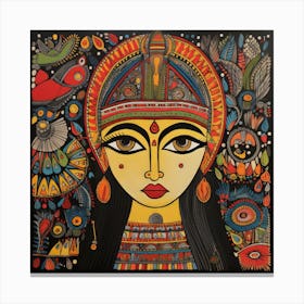 Indian Woman Canvas Print