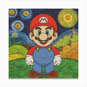 Mario Bros 5 Canvas Print