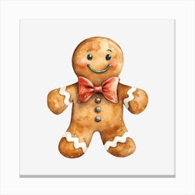 Gingerbread Man 8 Canvas Print