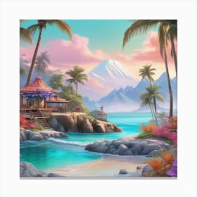 Tropical Paradise Canvas Print