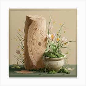 Crocus Canvas Print