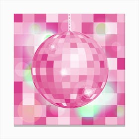 Pink Disco Canvas Print