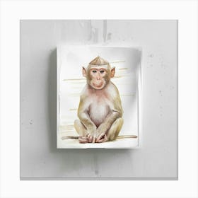 Monkey Print Canvas Print