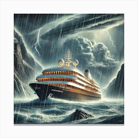 Stormy Seas Stampe su tela